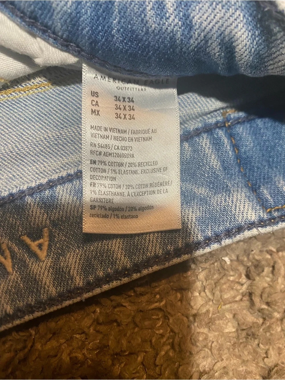 American Eagle Outfitters Light Blue Men’s Bootcut Jeans